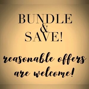 Reasonable Offers Always Accepted!